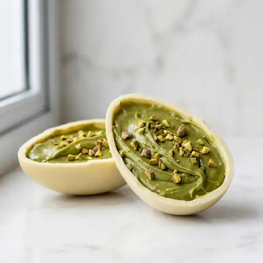 Ovo Trufado de Pistache Real (Fechado)